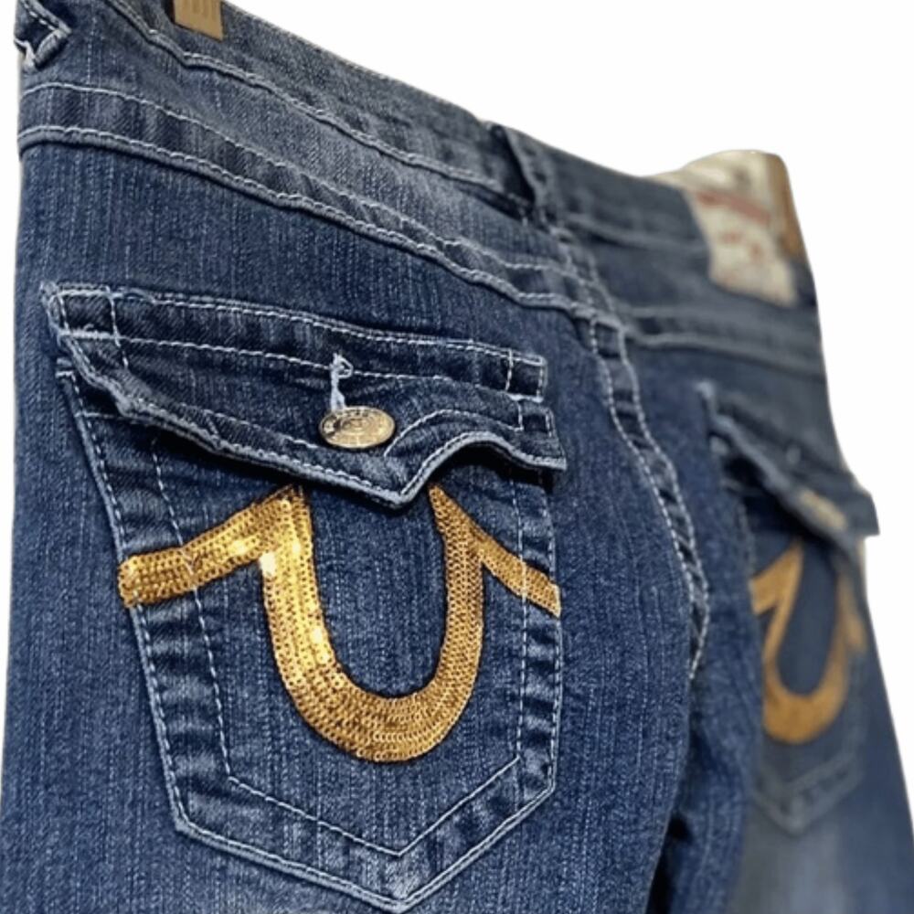 True Religion Womens Jeans 27 Joey T low rise skinny - Picture 4 of 6